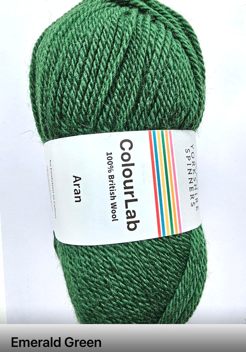 West Yorkshire Spinners Aran Emerald Green