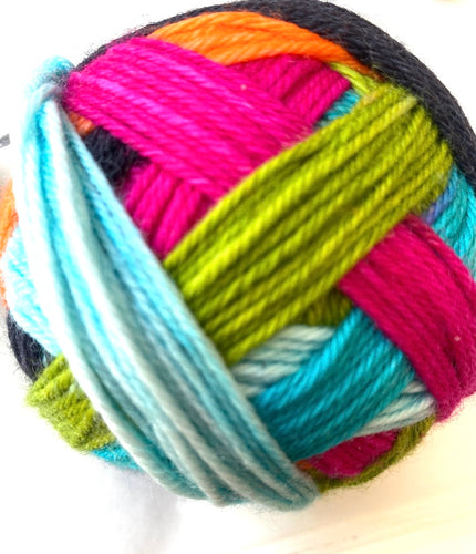 Dye Candy self-striping sock yarn Ooak Batch