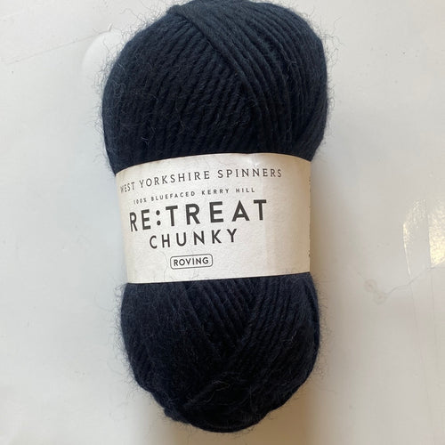 West Yorkshire Spinners Re:treat chunky 099 black