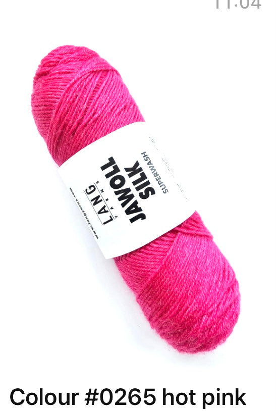 Lang Jawoll Silk 0265 hot pink