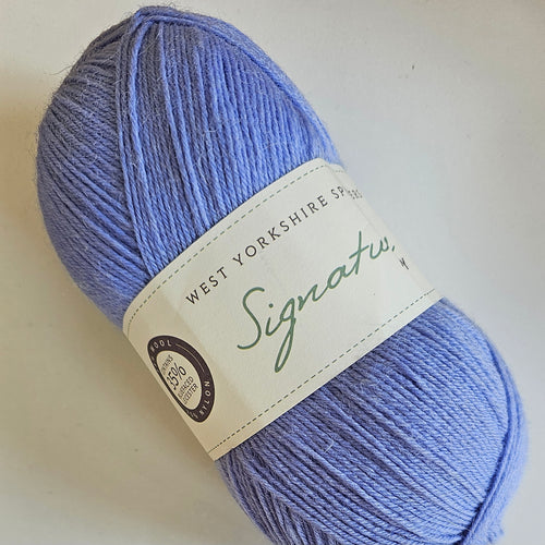 West Yorkshire Spinners Signature 4ply Cornflower 325