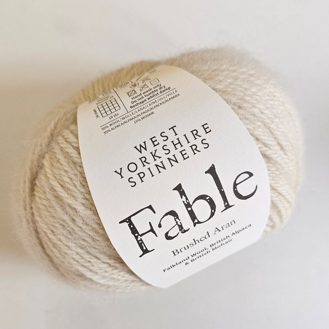 West Yorkshire Spinners Fable Brushed Aran Feather 1223