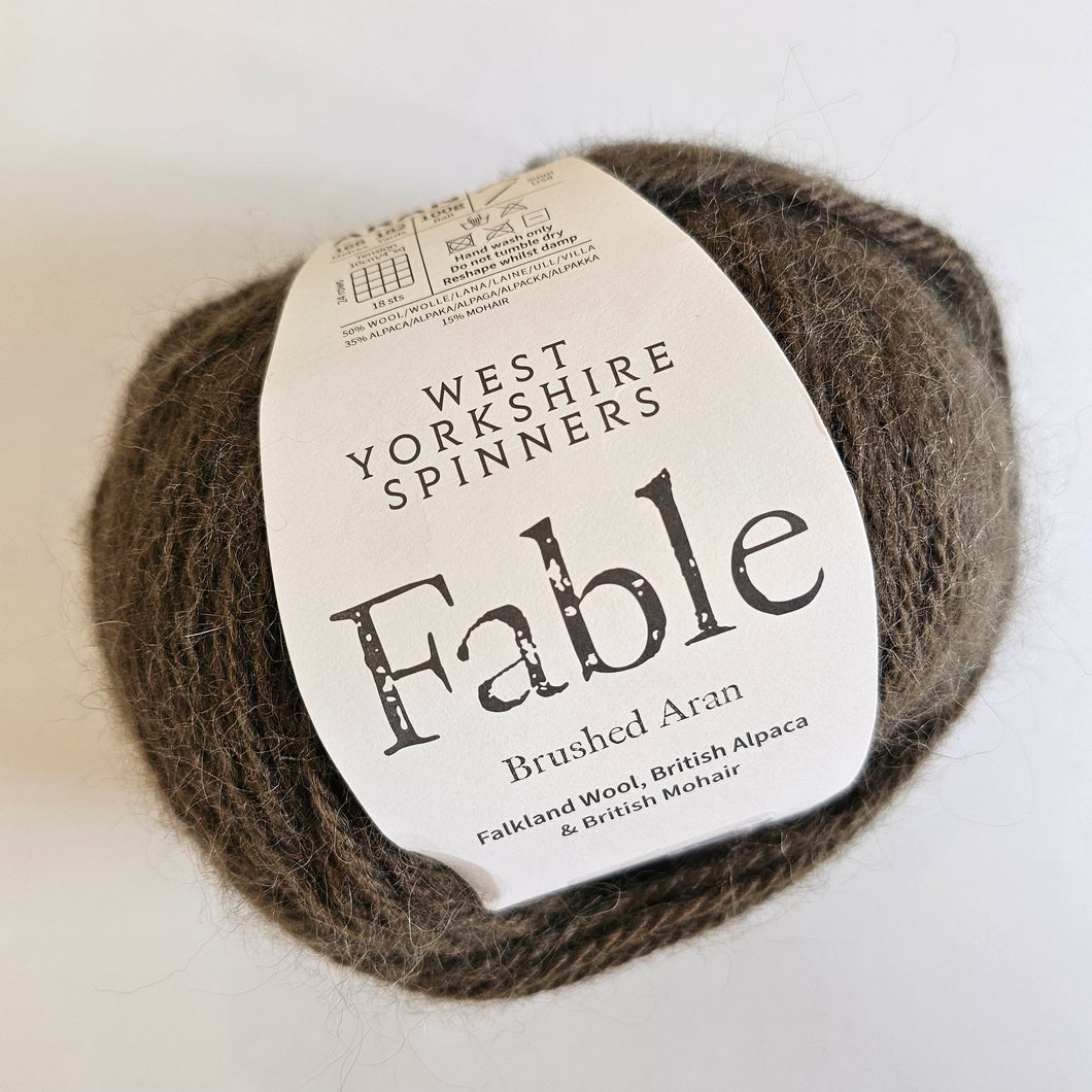 West Yorkshire Spinners Fable Brushed Aran Moss 1230