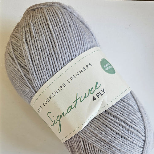 West Yorkshire Spinners Signature 4ply Dusty Miller 129