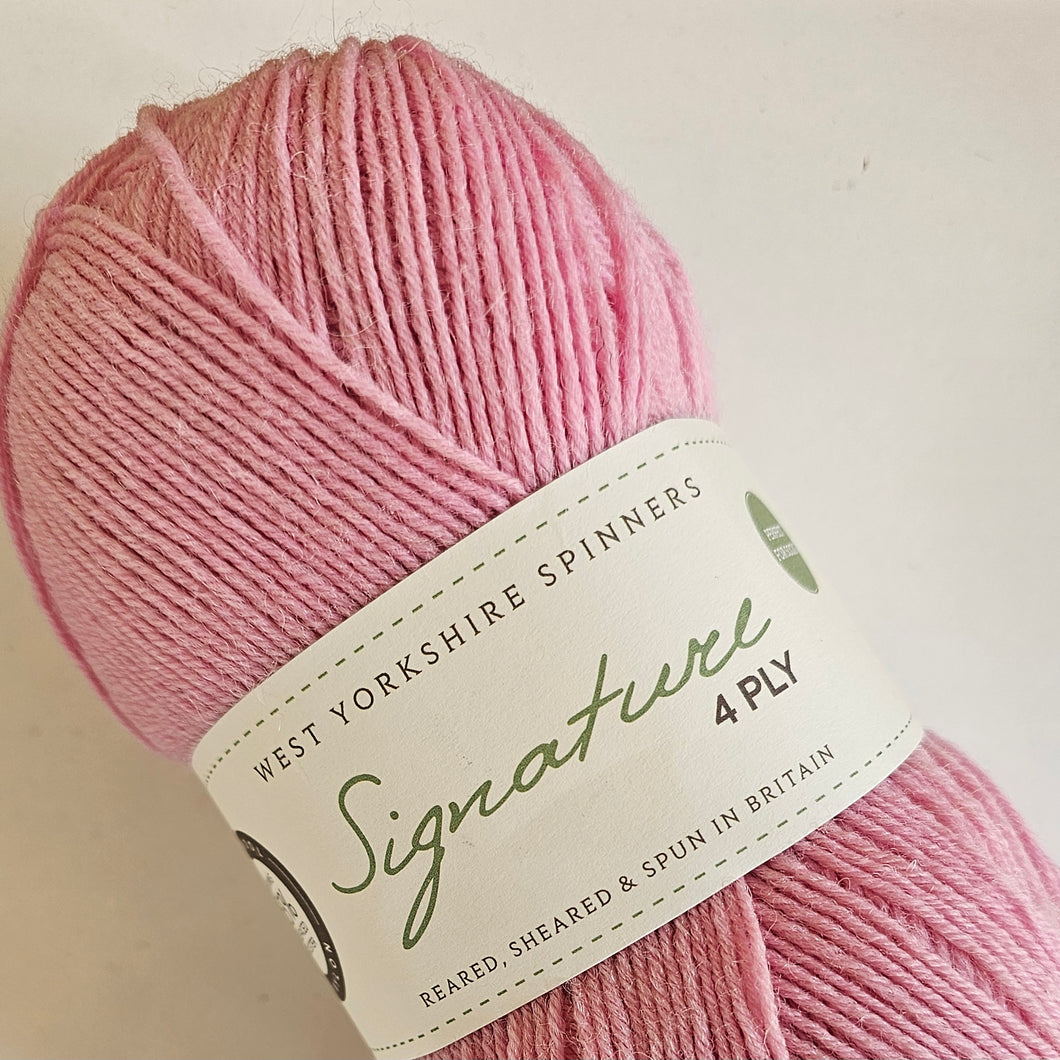 West Yorkshire Spinners Signature 4ply Candyfloss 547